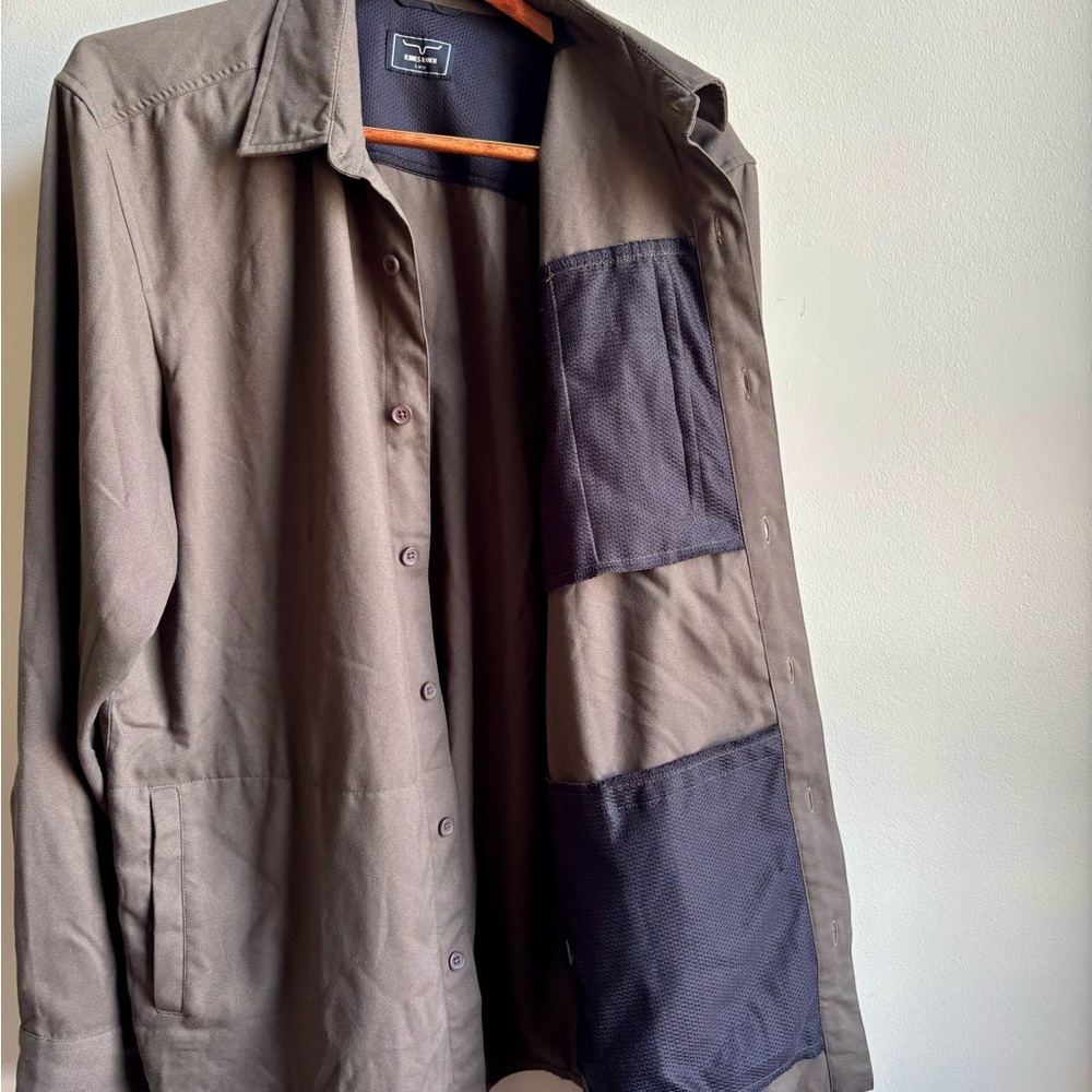 Mens Kimes Ranch Shacket Large - Picture 3 of 3